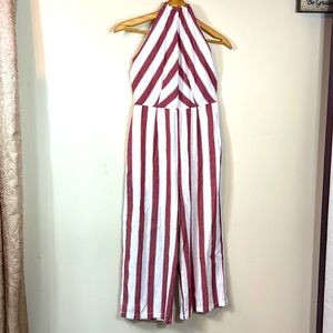 Derek heart Jumpsuits Size S White/Red